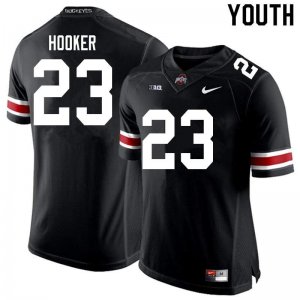 Youth Ohio State Buckeyes #23 Marcus Hooker Black Nike NCAA College Football Jersey Cheap YAB2244ZB